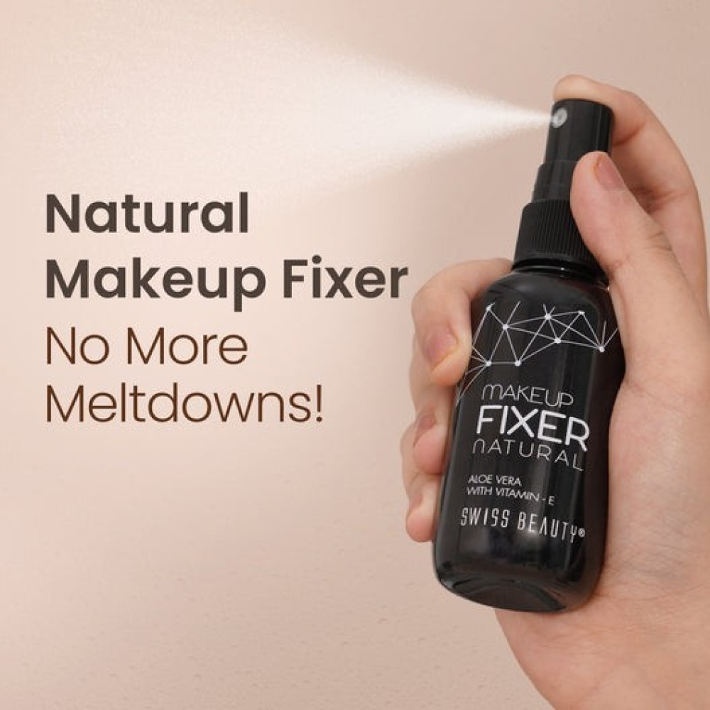 Swiss Beauty Makeup Fixer Natural Aloe Vera with Vitamin - E