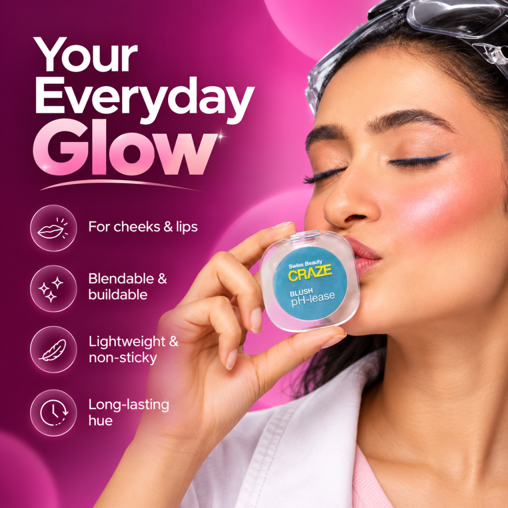 Swiss Beauty Craze Blush pH-lease