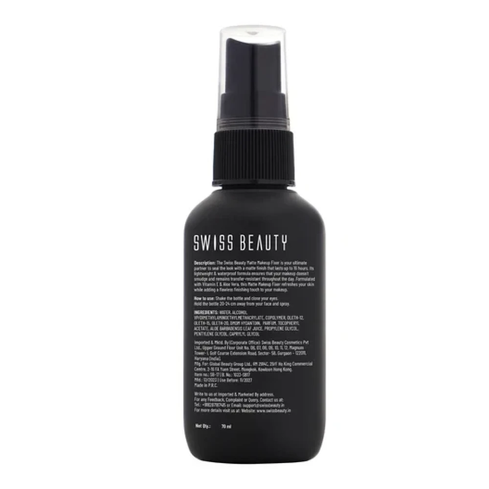 Swiss Beauty Matte Makeup Fixer
