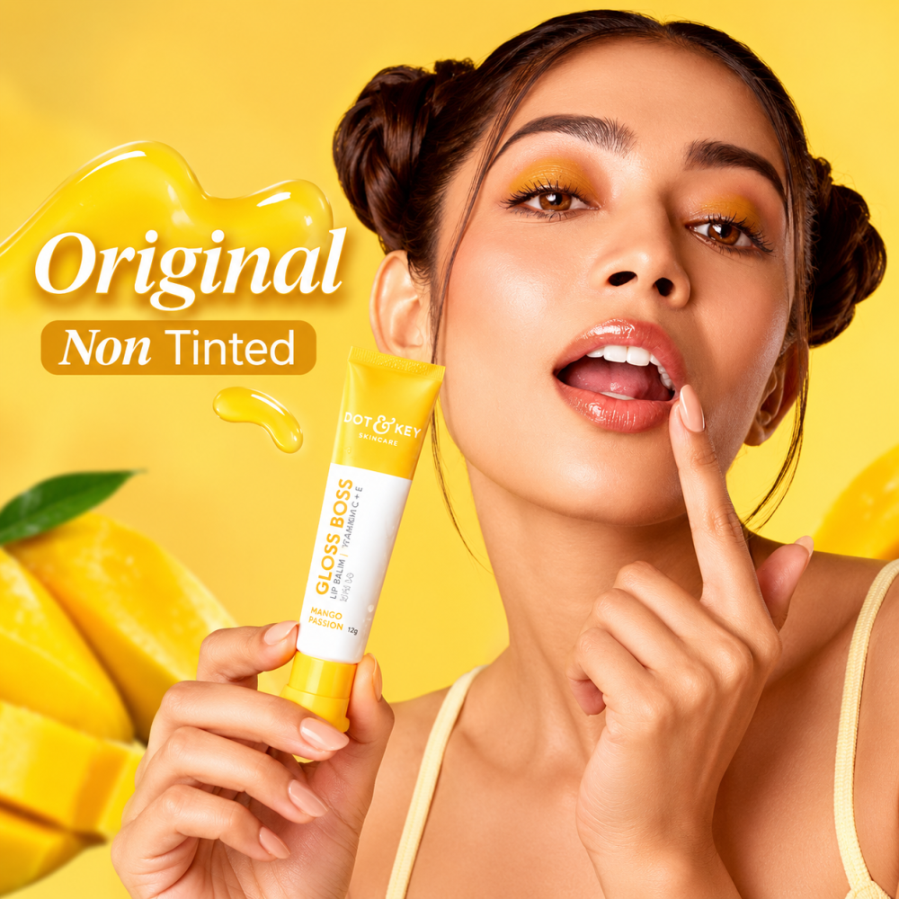 Dot & Key Gloss Boss Vitamin C + E Lip Balm SPF50 - Mango Passion