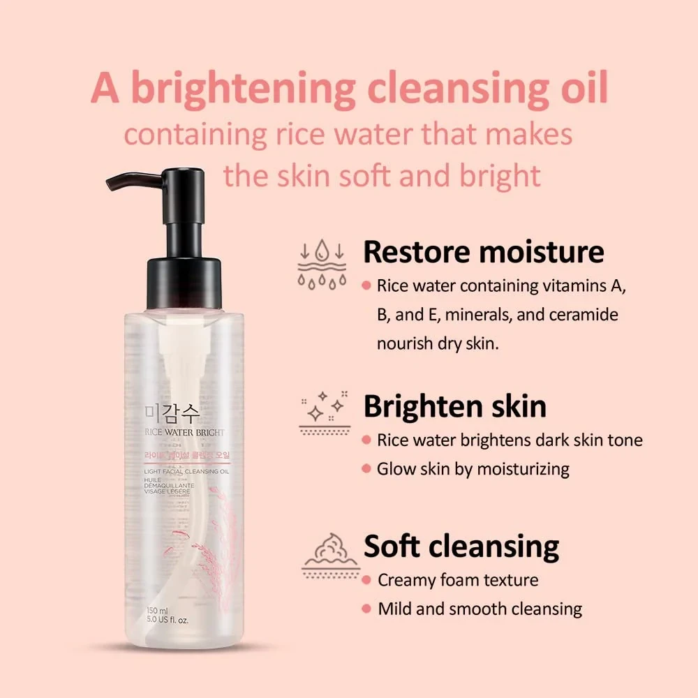 The Face Shop Rice Water Bright Light Cleansing Oil
